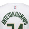 Nike Kids Milwaukee Bucks Essential Association Edition Giannis Antetokounmpo  T-Shirt