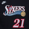 T-Shirt Nike Philadelphia 76Ers Essential Hardwood Classics Joel Embiid 2025-2026 Niño