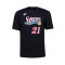 T-Shirt Nike Philadelphia 76Ers Essential Hardwood Classics Joel Embiid 2025-2026 Criança
