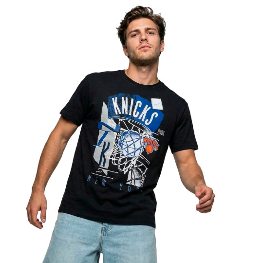 T-Shirt Nike New York Knicks Courtside OGC Vintage Black