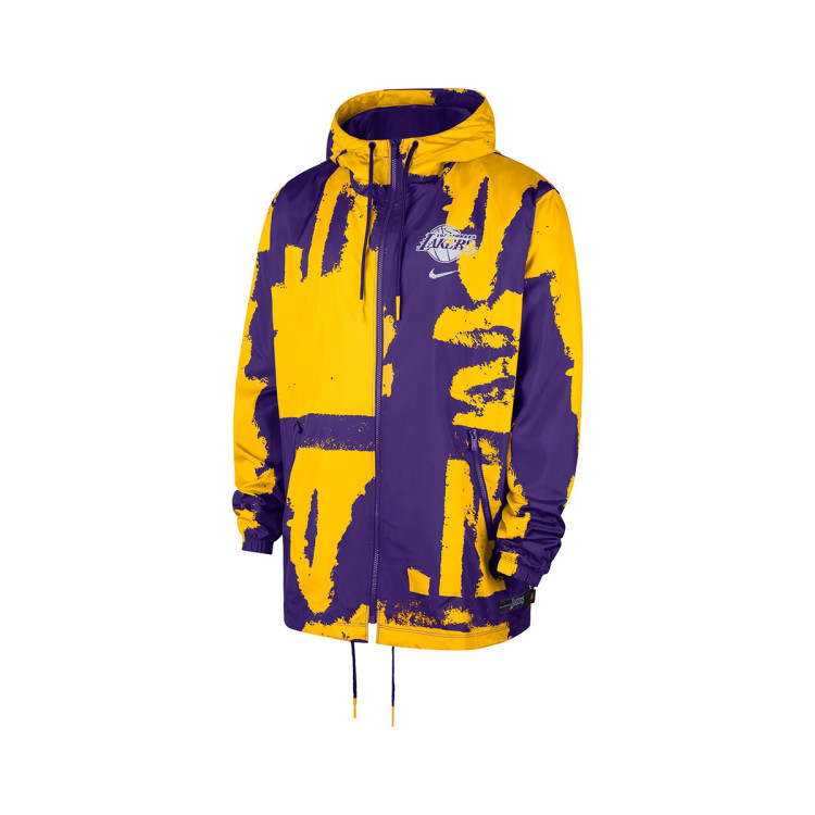 NIKE L.G.G●スノーボードジャケット バーガンディ/イエローLサイズ chaqueta-nike-los-angeles-