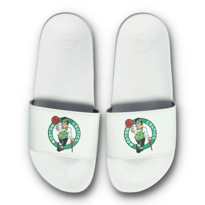 Motto Boston Celtics Weiß Flip-flops