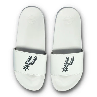 Motto San Antonio Spurs White Flip-flops