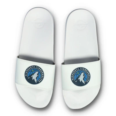 Motto Minnesota Timberwolves White Flip-flops