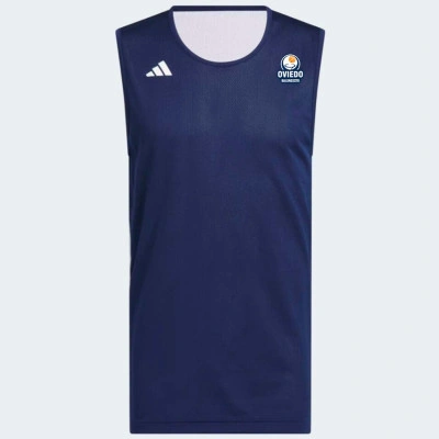 Reversible Niño Team Navy Blue-White Oviedo Club Baloncesto Top