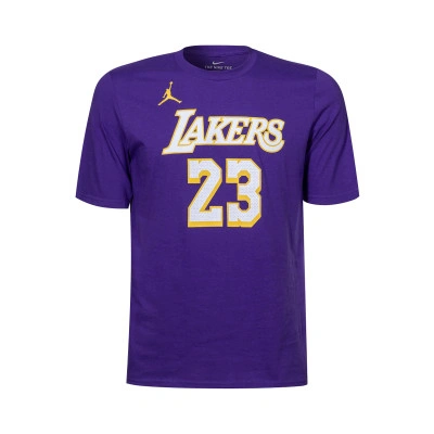 Kids Los Angeles Lakers Essential Statement Edition Lebron James T-Shirt