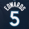 Camiseta Nike Minnesota Timberwolves Icon Edition Anthony Edwards Preescolar