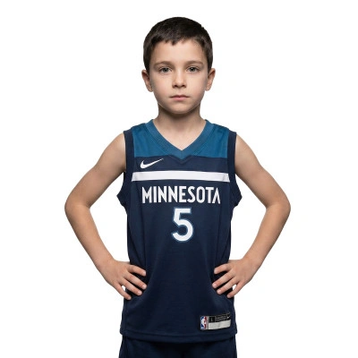 Minnesota Timberwolves Icon Edition Anthony Edwards Preescolar Jersey