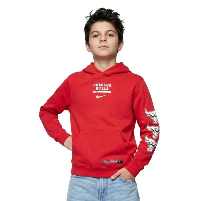 Sudadera Chicago Bulls Club Premium Courtside Niño