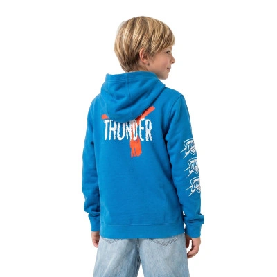 Oklahoma City Thunder Club Premium Courtside Kids Sweatshirt