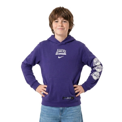 Los Angeles Lakers Club Premium Courtside Niño Sweatshirt