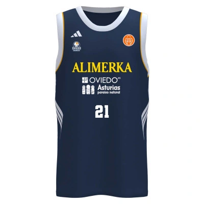 Oviedo CB 1ª Equipación Nombre 2025-2026 Jersey