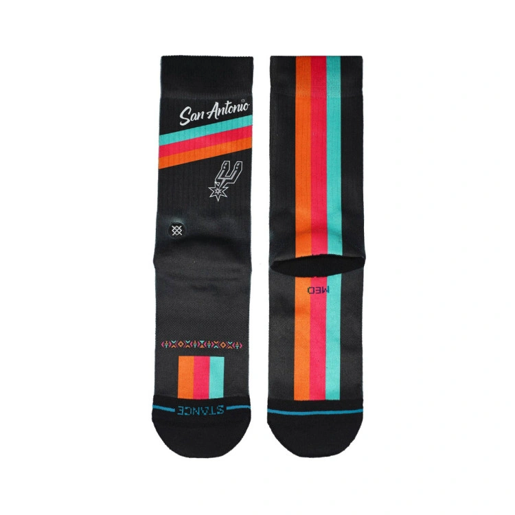 calcetines-stance-san-antonio-spurs-city-edition-2025-2026-multicolor-2