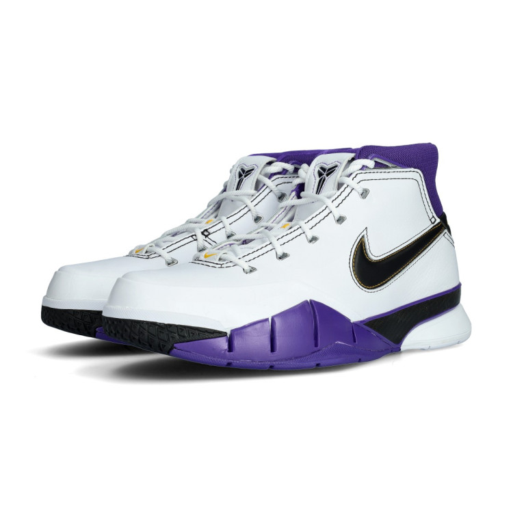 purple basketball shoes