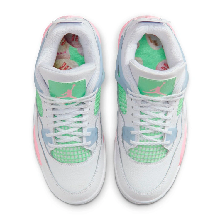 zapatilla-jordan-air-jordan-4-retro-valentine-day-nino-white-med-soft-pink-half-blue-vapor-green-5