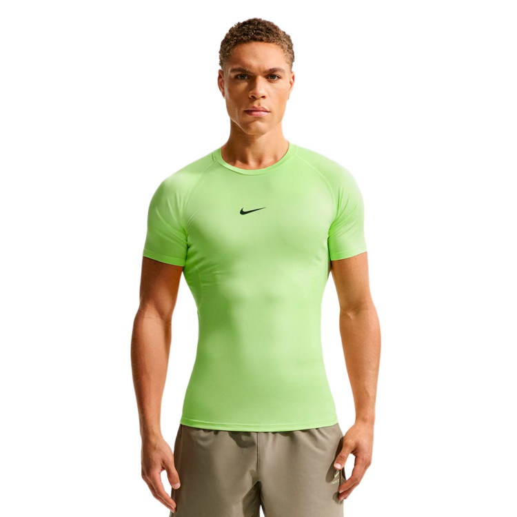 black lime green nike shirt
