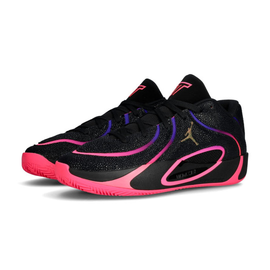 Basketball Shoes Jordan Tatum 4 Smooth Soul Vol.2 Black-Hyper Pink