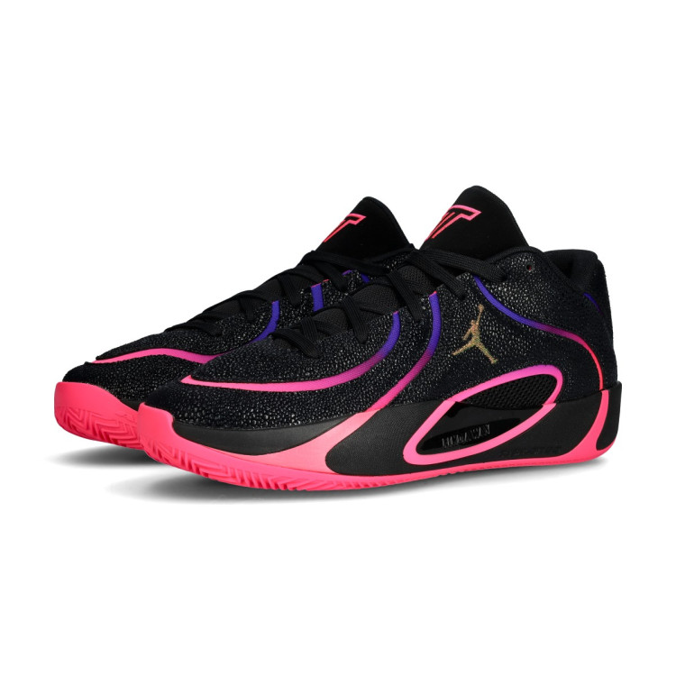 Basketball Shoes Jordan Tatum 4 Smooth Soul Vol.2 Black-Hyper Pink