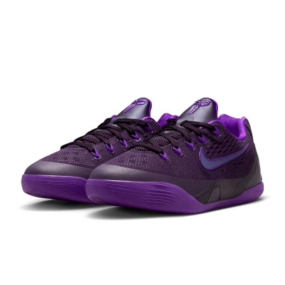 Kids Kobe 9 Low EM Purple Dynasty Basketball Shoes