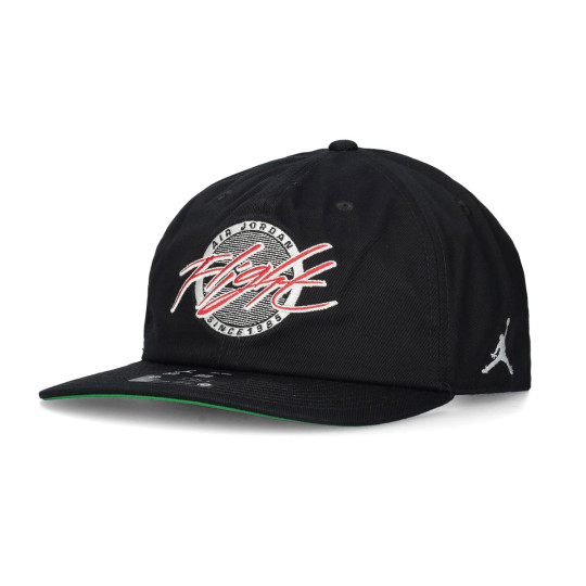 Cap Jordan Flight Pro Unstructured Flat Bill Black-Kelly Green