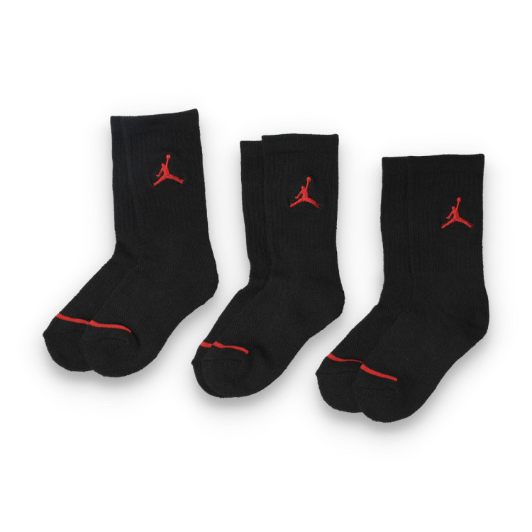 black and red air jordan socks