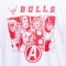 Nike Kids Chicago Bulls - Marvel X NBA  T-Shirt