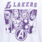 Nike Kids Los Angeles Lakers - Marvel X NBA T-Shirt