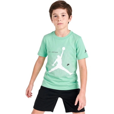 Camiseta Jumpman Grid Blur Niño