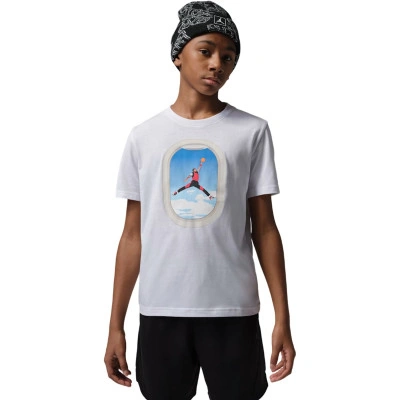 Camiseta Air Jordan Plane Window Niño