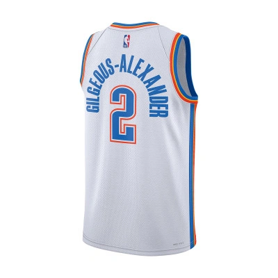 Camiseta Oklahoma City Thunder Swingman Association Edition Shai-Alexander Gilgeous