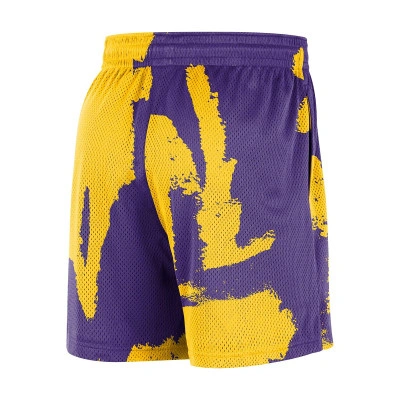 Los Angeles Lakers Practice Mesh Courtside Shorts