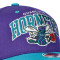 Mitchell & Ness Charlotte Hornetts Team Arch Classic Red Cap