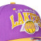 Mitchell & Ness Los Angeles Lakers Team Arch Classic Red Cap