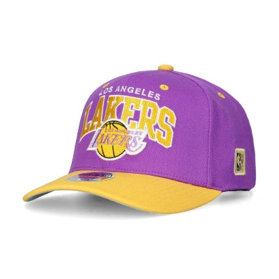 Los Angeles Lakers Team Arch Classic Red Cap