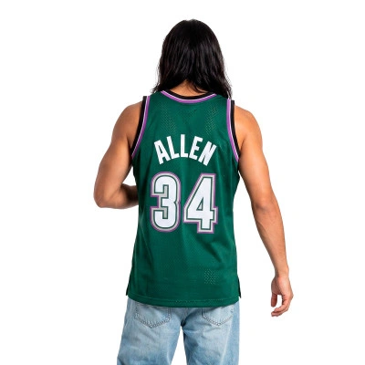 Camisola Swingman Jersey Milwaukee Bucks 1996 - Ray Allen