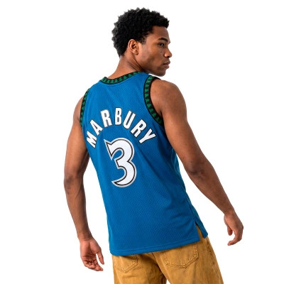 Camisola Swingman Jersey Minnesota Timberwolves 1996 - Stephon Marbury