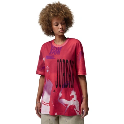 Camiseta Flight Oversize Gfx Aop Mujer