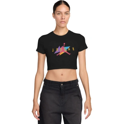 Camiseta Flight Crop Top Gfx J6 Mujer