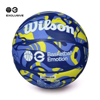 Balón Camo Basketball Emotion Size 5 Niño Blue-Yellow