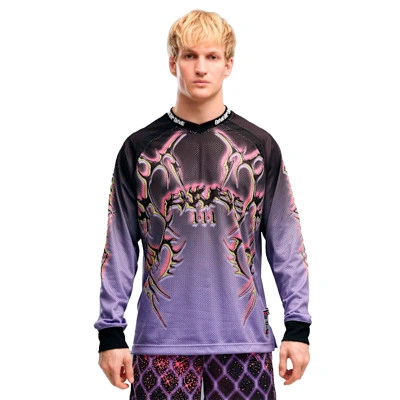 Camiseta Manga Larga Melo Asteriks Moto Jersey