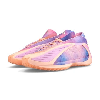 Zapatillas Anthony Edwards 2 Tie Dye Haze Coral-Bliss Lilac-Zero Met.