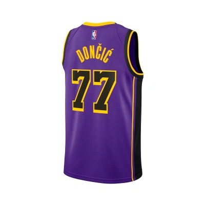 Camiseta Los Angeles Lakers Swingman Statement Edition Luka Doncic 2024-2025