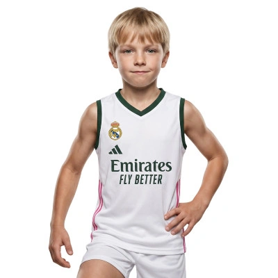 Kids Real Madrid Basketball Home Kit Replica 2026-2027 Jersey