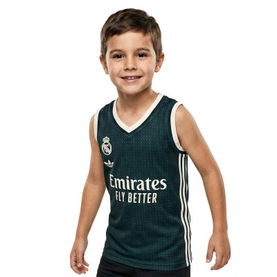 Jersey Real Madrid Basketball Segundo Uniforme Replica 2026-2027 Niño