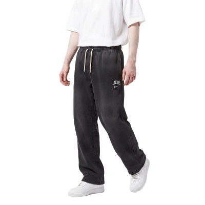 Los Angeles Lakers Therma-Fit Standard Issue Fleece Open Hem Wash Trousers