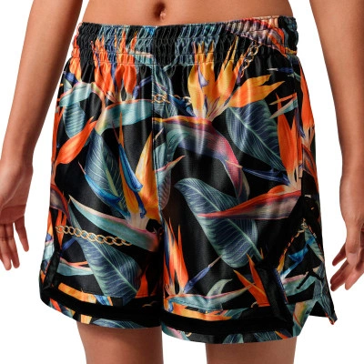 Pantalón corto Sport Diamond 4" Birds of Paradise Mujer