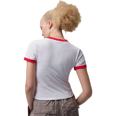 Camiseta Strawberry Ringer Mujer