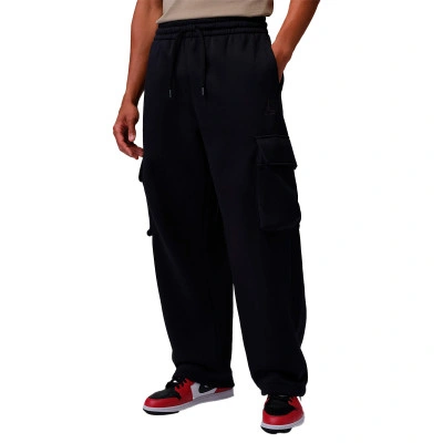 Brooklyn Oversize Fleece Cargo Trousers