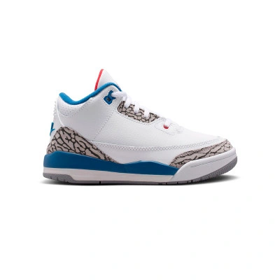 Preschool Air Jordan 3 Retro True Blue Shoes