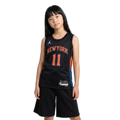 Camiseta New York Knicks Swingman Statement Edition Jalen Brunson Niño